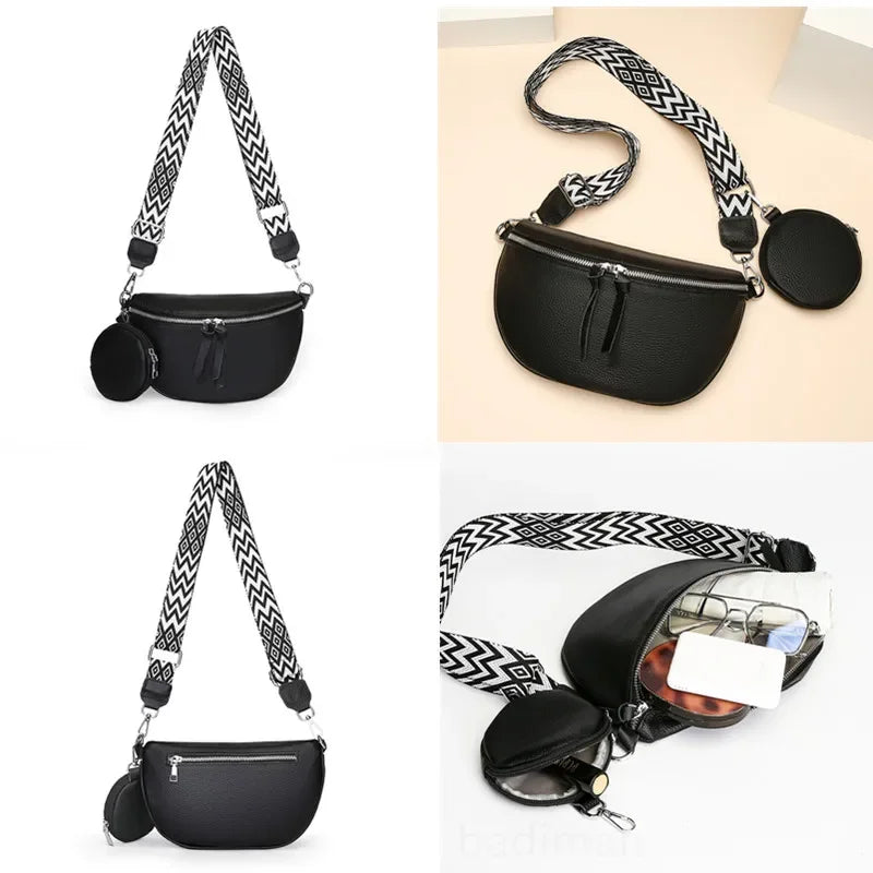 Soho | Hayley | Refined Leather Shoulder Bag