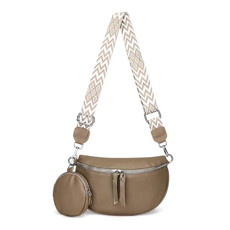 Soho | Hayley | Refined Leather Shoulder Bag