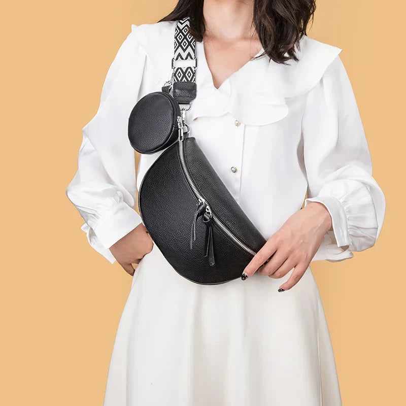 Soho | Hayley | Refined Leather Shoulder Bag