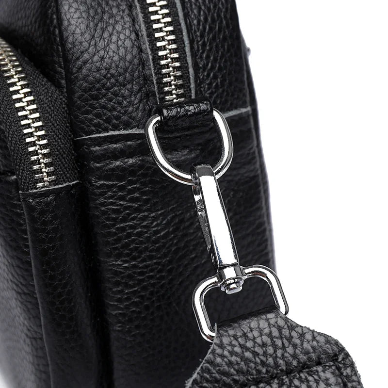 Soho | Talia | Refined Leather Shoulder Bag