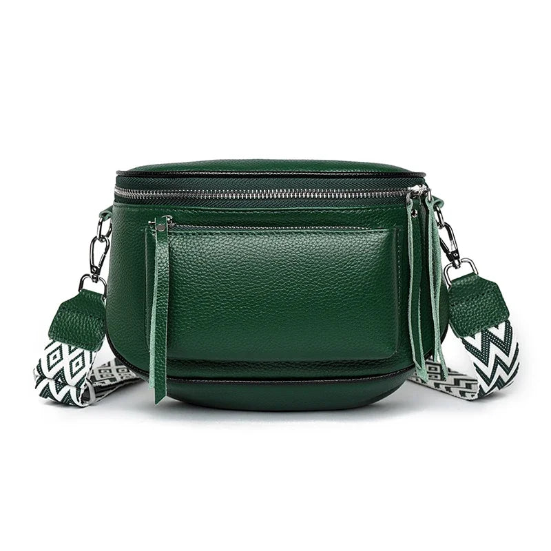 Soho | Elsie | Refined Leather Shoulder Bag