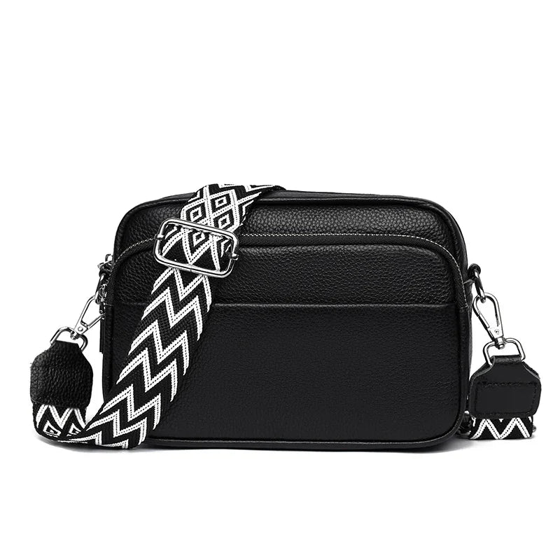Soho | Talia | Refined Leather Shoulder Bag