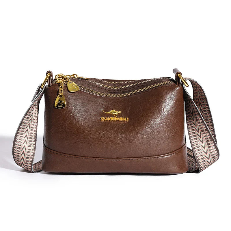 Soho | Addison | Refined Leather Shoulder Bag