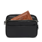 Soho | Talia | Refined Leather Shoulder Bag