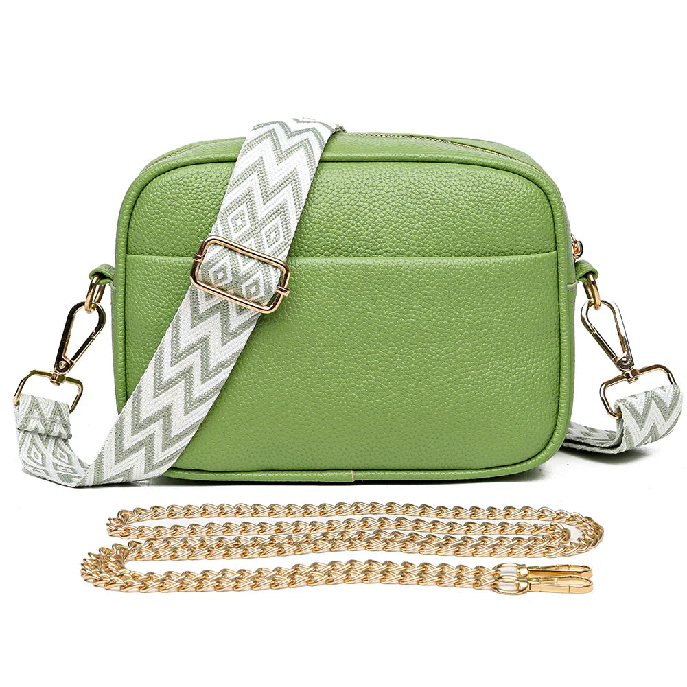 Soho | Zara | Refined Leather Shoulder Bag