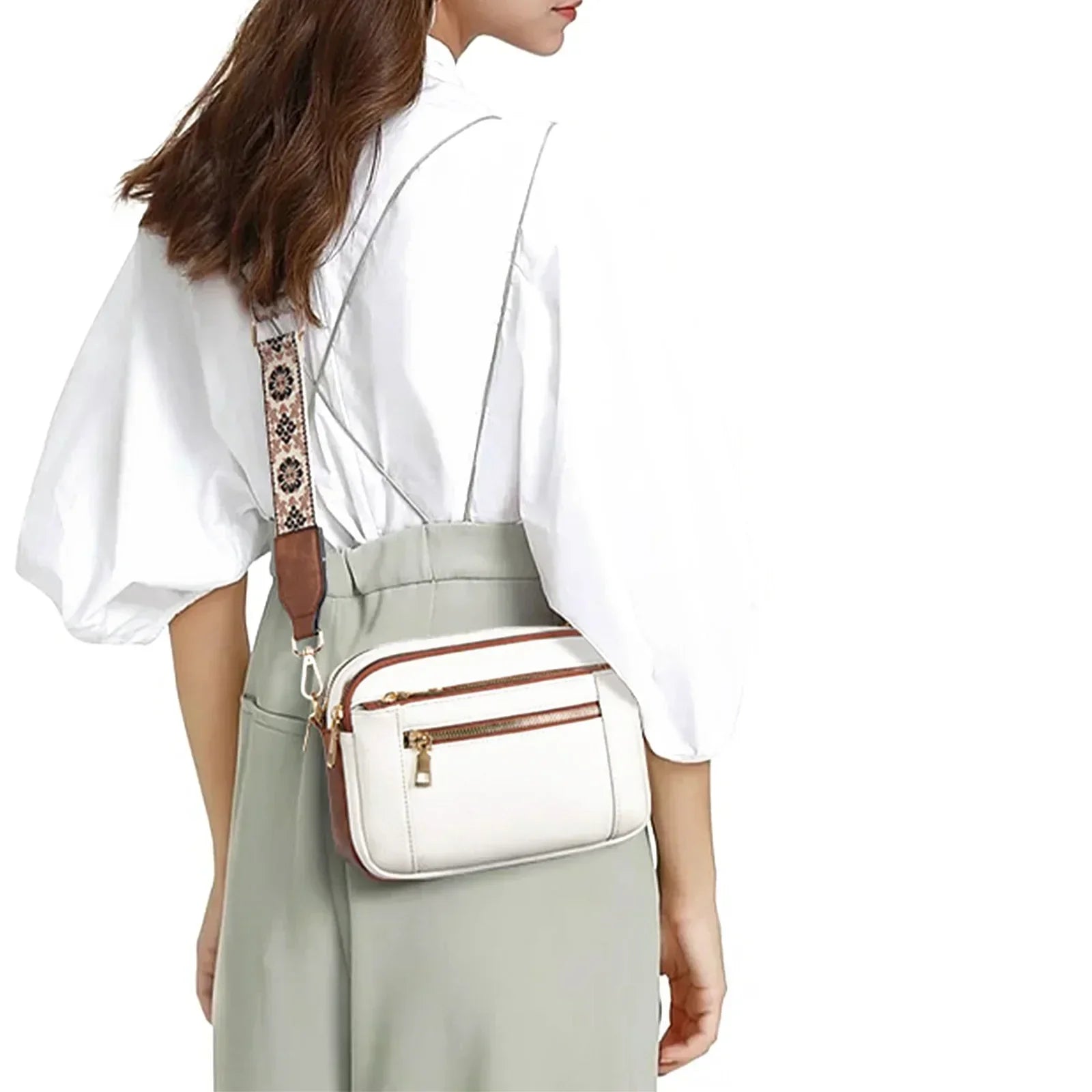 Soho | Edith | Refined Leather Shoulder Bag