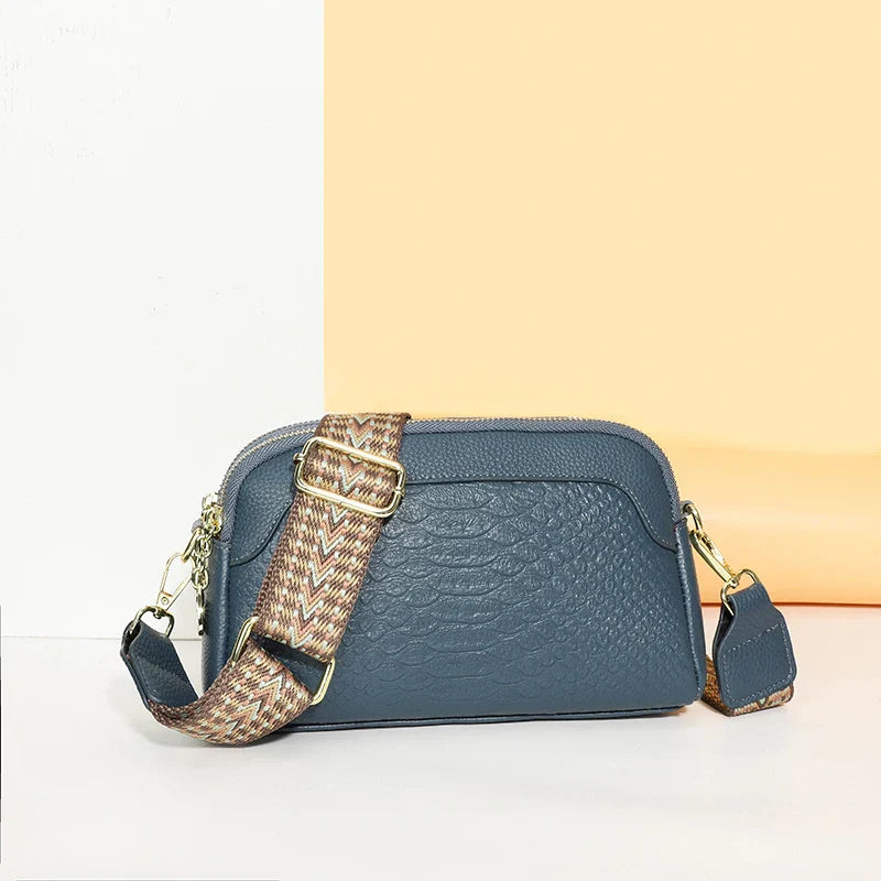 Soho | Amara | Refined Leather Shoulder Bag