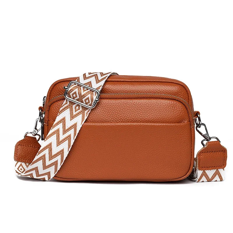 Soho | Talia | Refined Leather Shoulder Bag