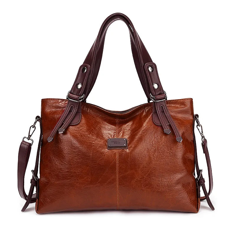 Soho | Aralyn - Refined Soft Leather Tote Bag
