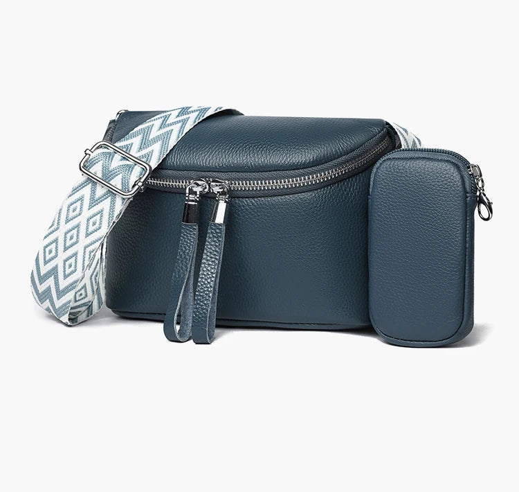 Soho | Nina | Refined Leather Shoulder Bag