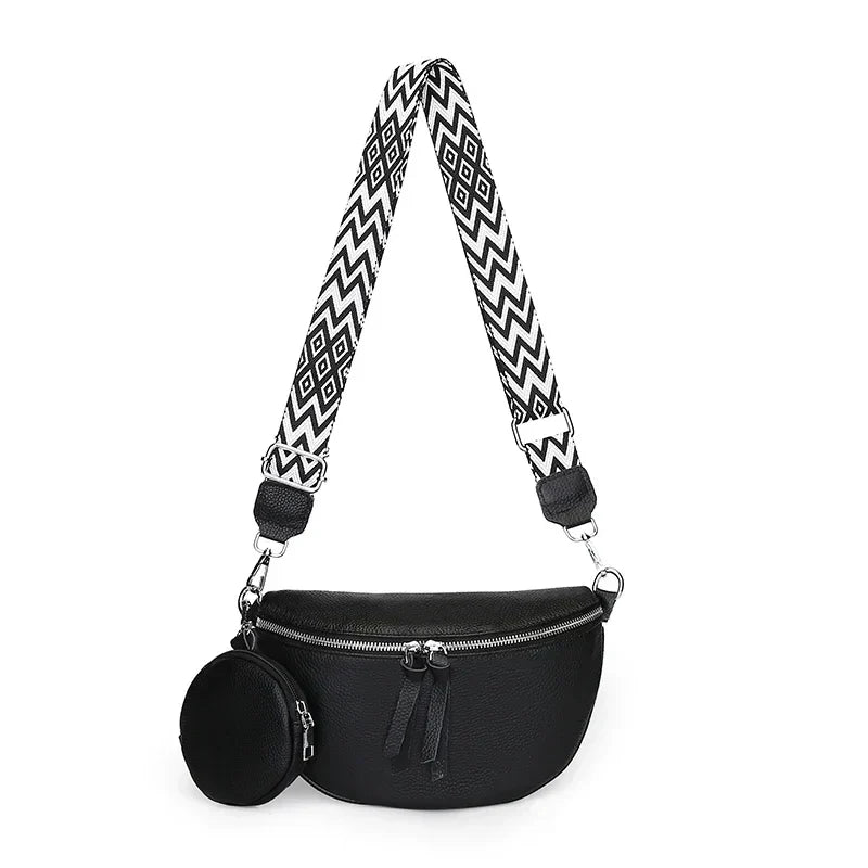 Soho | Hayley | Refined Leather Shoulder Bag