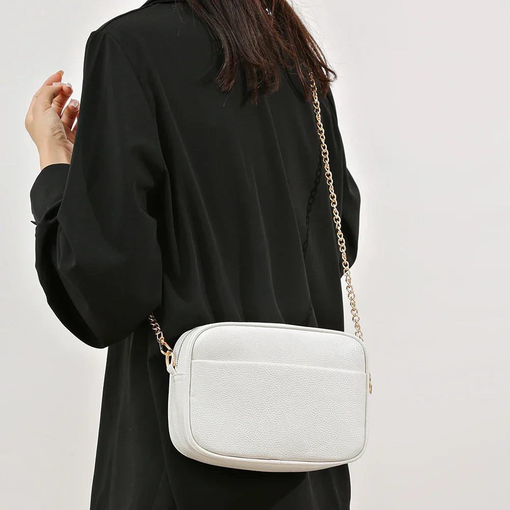 Soho | Zara | Refined Leather Shoulder Bag