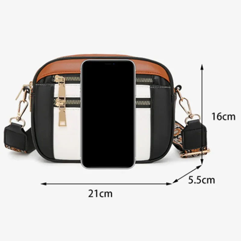 Soho | Violet | Refined Leather Shoulder Bag