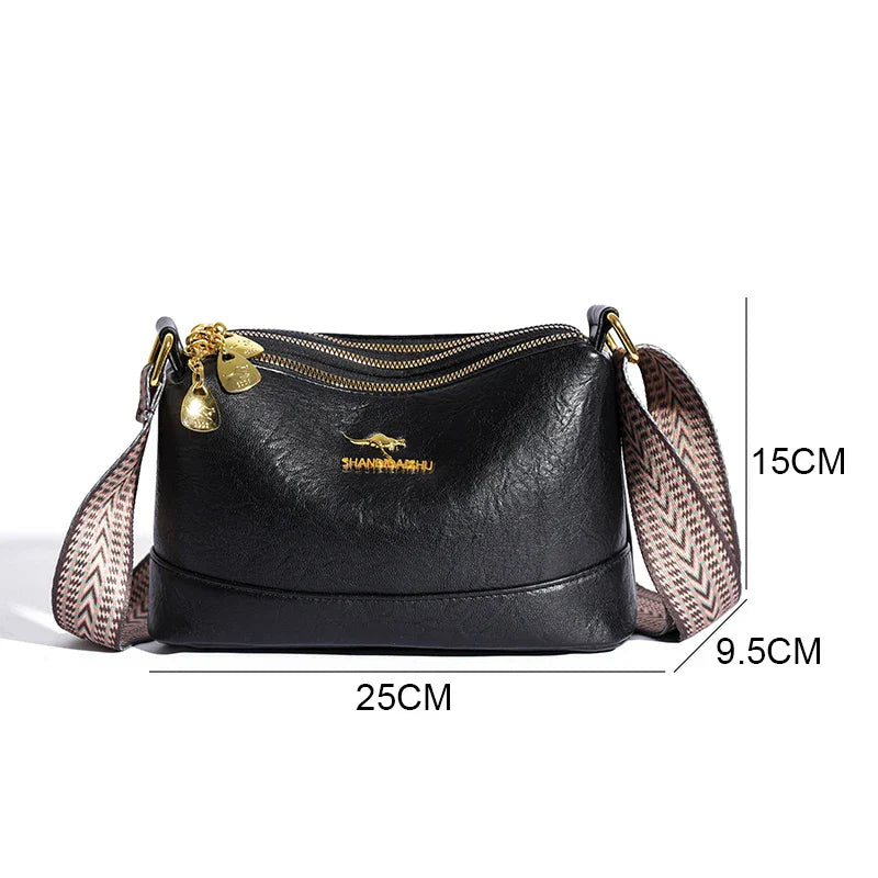 Soho | Addison | Refined Leather Shoulder Bag
