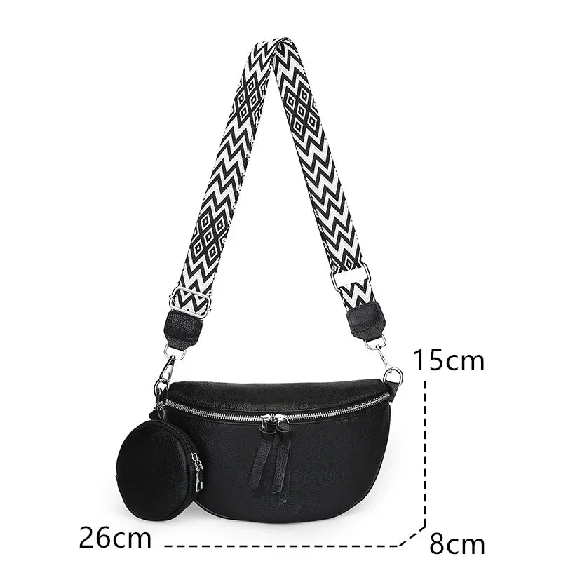 Soho | Hayley | Refined Leather Shoulder Bag
