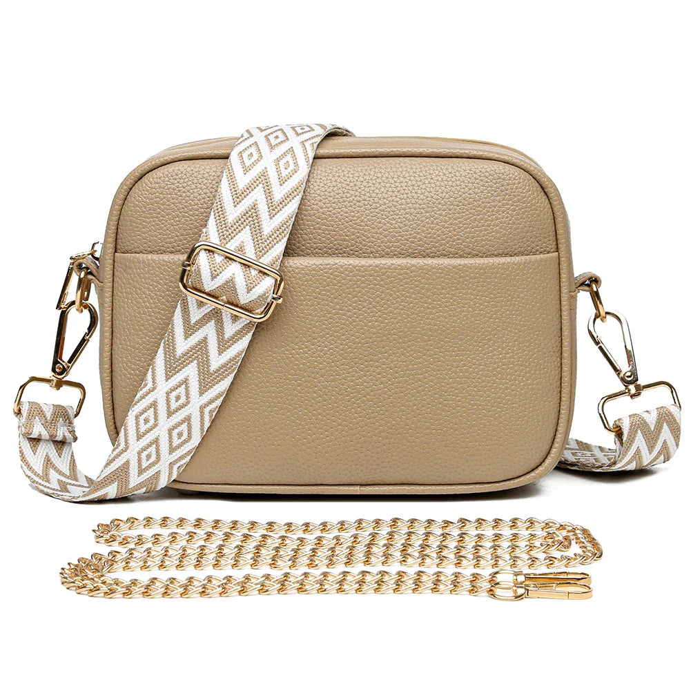 Soho | Zara | Refined Leather Shoulder Bag