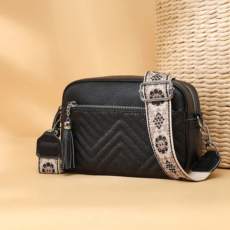 Soho | Bianca | Refined Leather Shoulder Bag