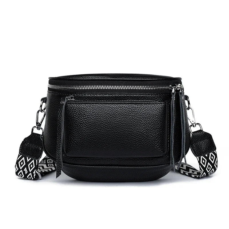 Soho | Elsie | Refined Leather Shoulder Bag