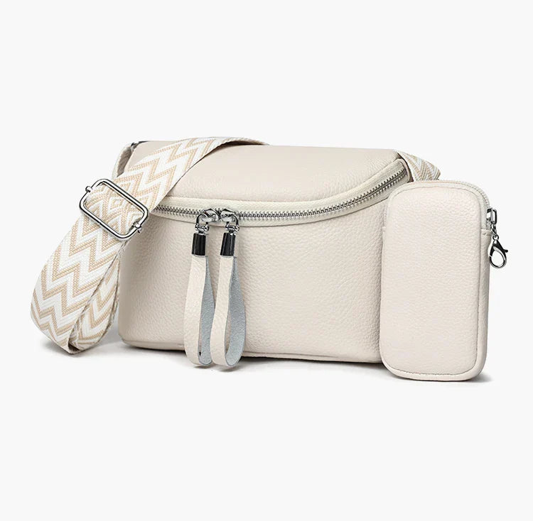 Soho | Nina | Refined Leather Shoulder Bag