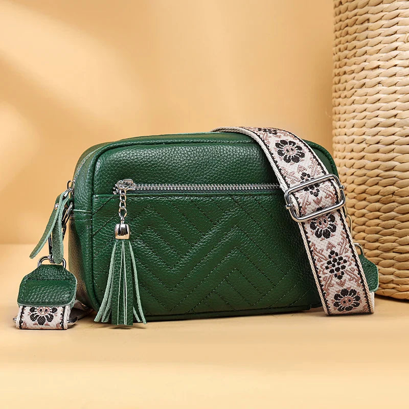 Soho | Bianca | Refined Leather Shoulder Bag