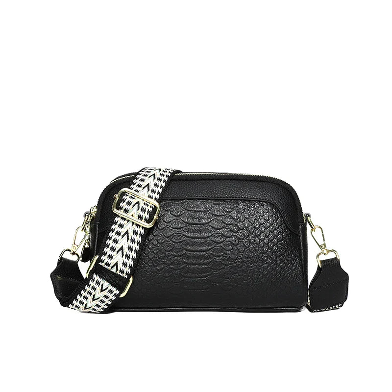Soho | Amara | Refined Leather Shoulder Bag