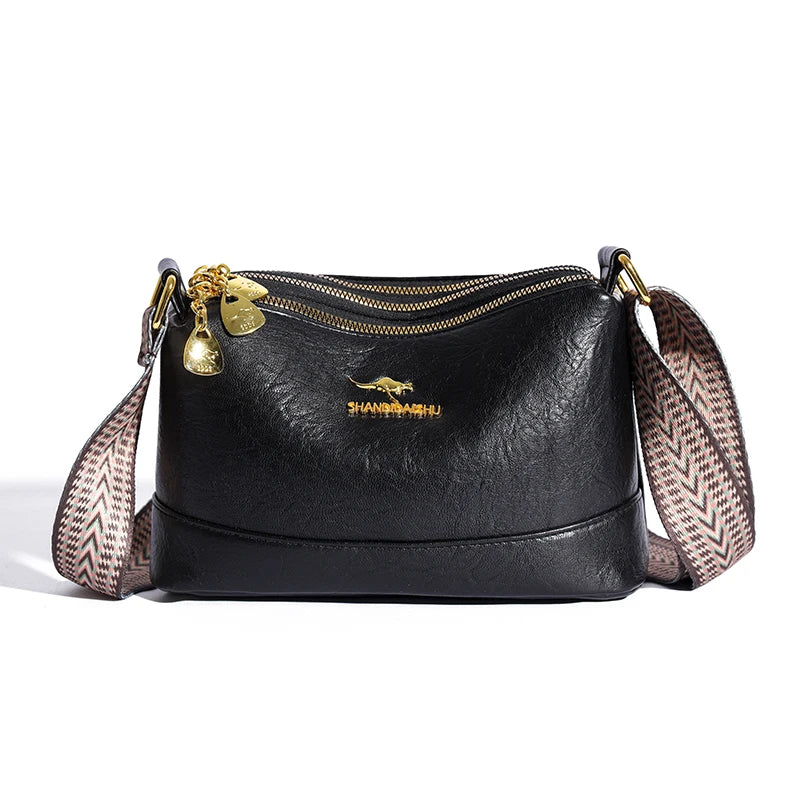Soho | Addison | Refined Leather Shoulder Bag