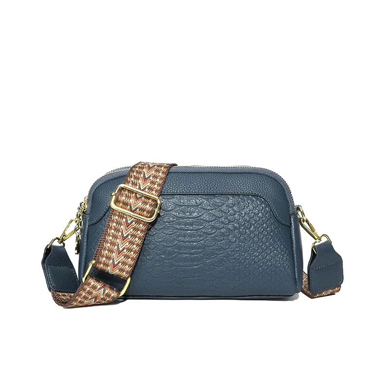 Soho | Amara | Refined Leather Shoulder Bag