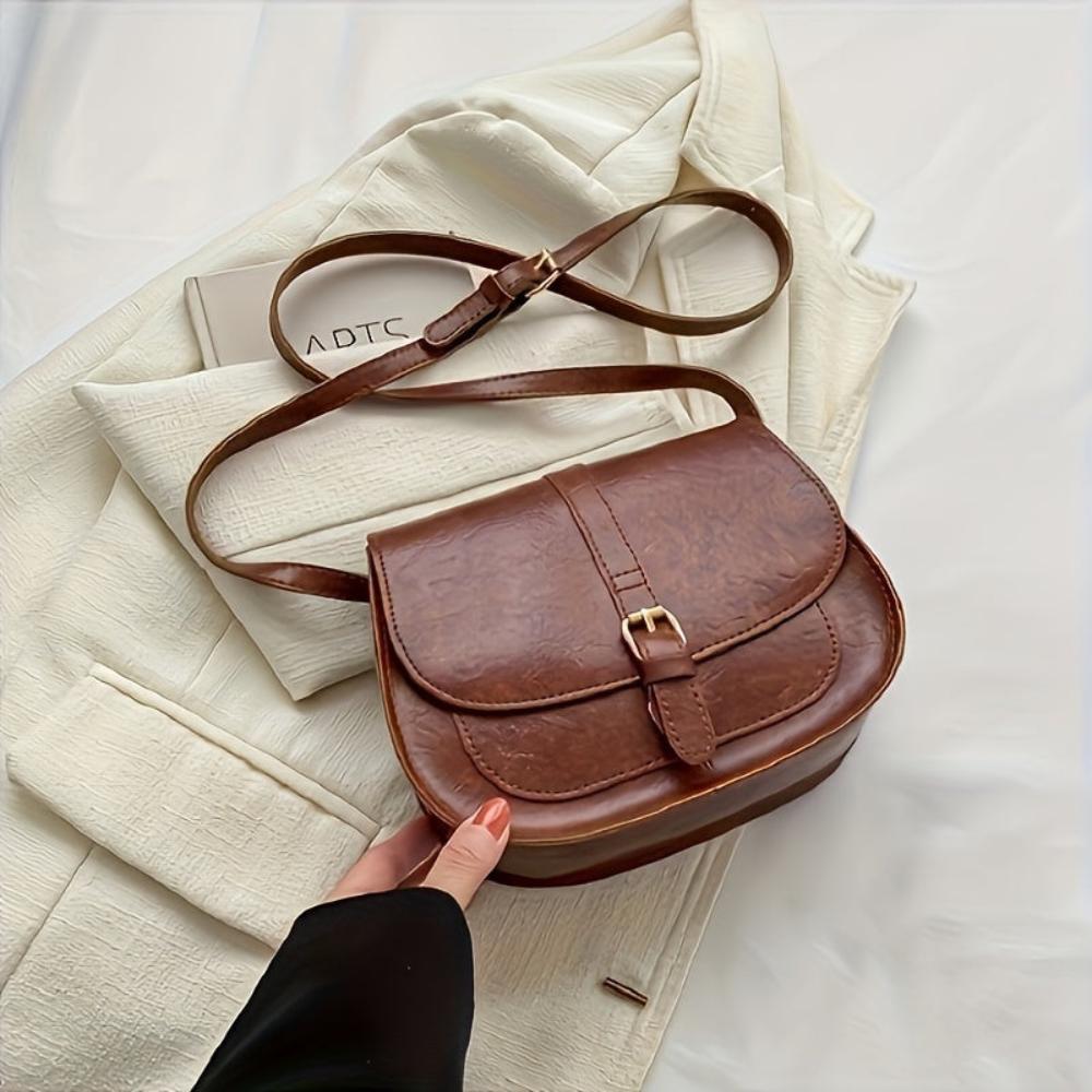 Soho | Evelyn Classic Saddle Crossbody Bag