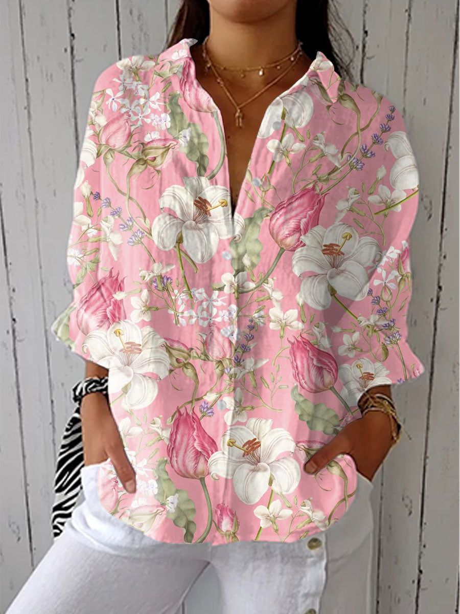 Soho | Frances | Elegant Bloom Blouse