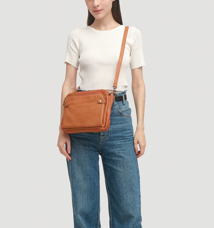 Soho | Jovie - Sleek Three-Layer Crossbody Bag