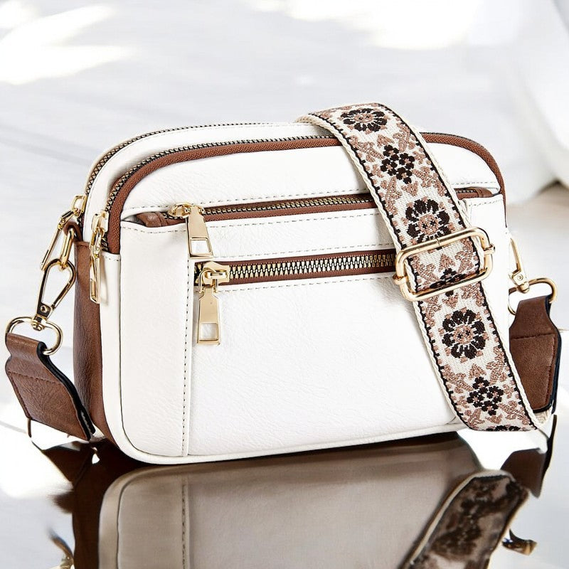 Soho | Camilla | Refined Leather Shoulder Bag