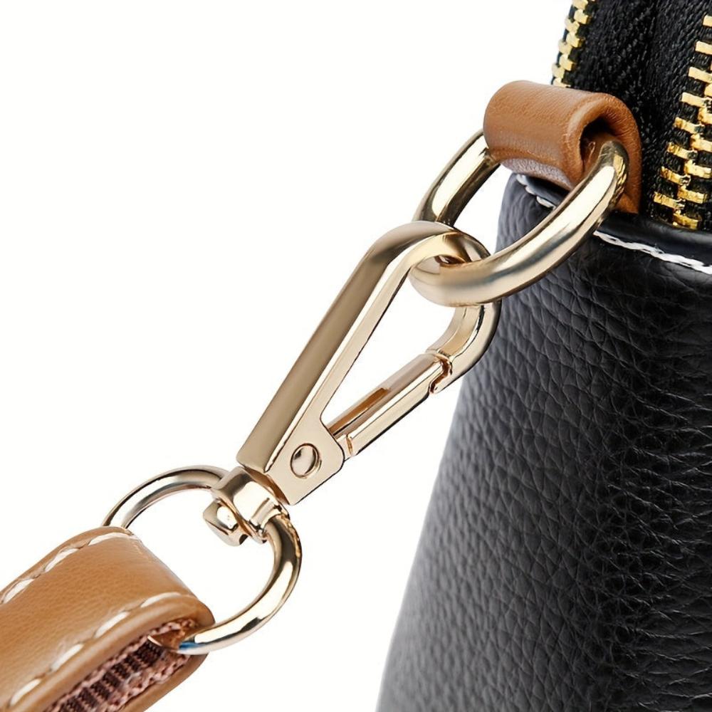 Soho | Mila Litchi Embossed Crossbody Bag