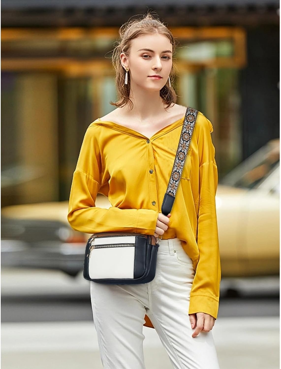 Soho | Camilla | Refined Leather Shoulder Bag