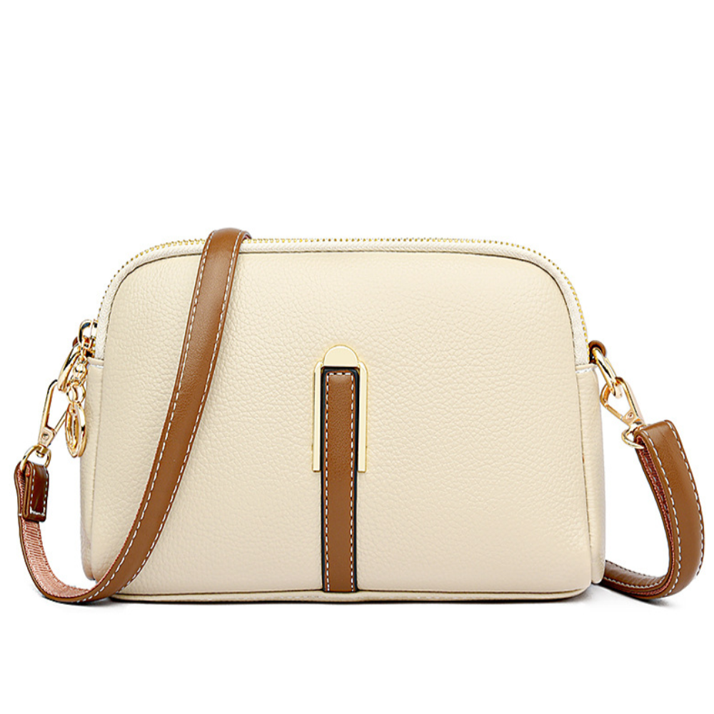 Soho | Mila Litchi Embossed Crossbody Bag